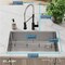 Elkay 18 Gauge SS 31-1/2" x 18-1/2" x 9" Single Bowl Undermount Sink and Faucet Kit with Bottom Grid and Drain ECTRU30179RTFBC - alternate 5
